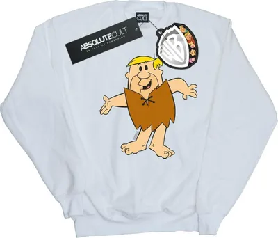 Image de The Flintstones - Sweat-shirt pour femme BI17423 (XXL) (Blanc)