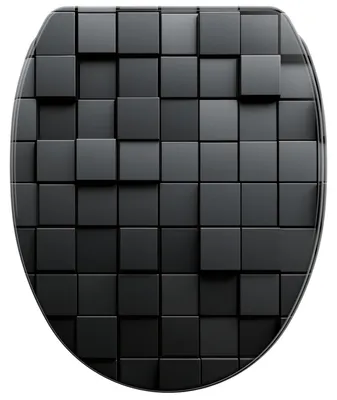 Immagine prodotto di Sedile per WC SANILO® Cube con chiusura morbida e sgancio rapido, coperchio per WC direttamente dal produttore, sedile per WC, sedile per WC, copriwater, sedile per WC