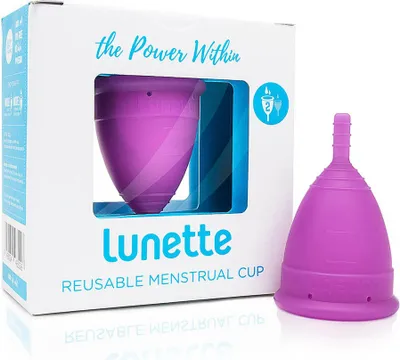 Obrázek produktu pro Menstruační čepice - fialová 2