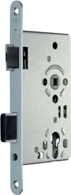 Produktbild von SSF Objekt-Einsteckschloss Serie 24 PZW FR 20/55-72-08 RS EST rd. Kl.4, Flüsterfalle