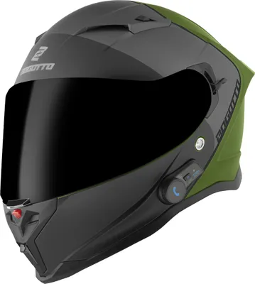 Image de Casque Bluetooth Bogotto H153 BT SPN, noir mat/gris, S