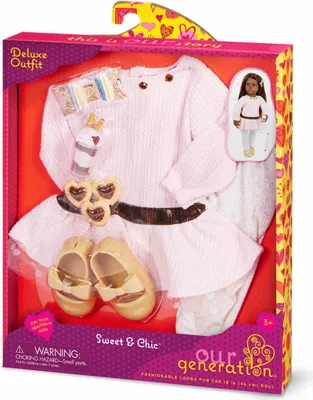 Produktbild von Set Puppenkleidung PIGGLE STYLE Sweet&Chic OUR GENERATION