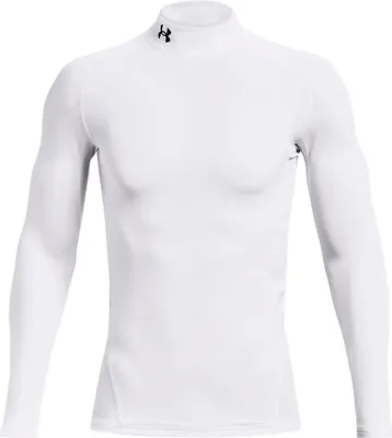 Produktbild von Under Armour Ua Cg Armour Comp Mock - white, Größe:XS