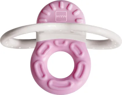 Produktbild von MAM 66668122 BITE & Relax PINK Phase 1 Beißring, bis 3 Monate, BPA-frei