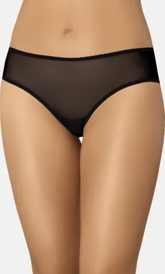 Produktbild von Teyli Mesh Slip mit floraler Spitze Hutti Female 329 schwarz S