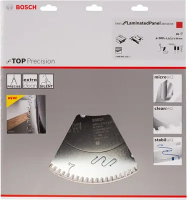 Image de Lame de scie circulaire Top Precision Best for Laminated Panel Abrasive 300x30x3,2 mm, 96
