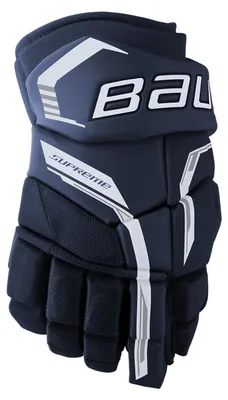 Immagine prodotto di Guanti Bauer Supreme F40, taglia senior, colore blu navy, 13 pollici