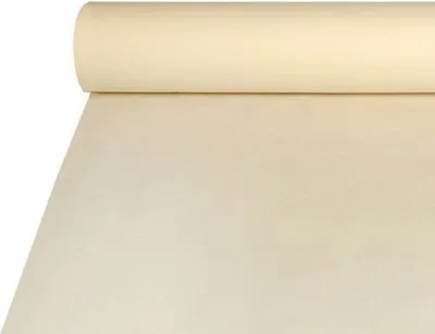Produktbild von Papstar Airlaid Tischdecke, stoffähnlich, 20 x 1,2 m creme, 2 Rollen