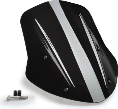 Image de PUIG Naked touring screen black ABE approved for Ducati