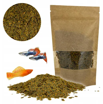 Produktbild von Fischfutter Aquarium, Prebiotic Algen Spirulina Immunstaerkend 50g