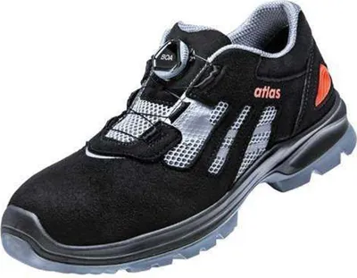 Produktbild von Atlas Sicherheitshalbschuh FLASH 3200 BOA S1 ESD SRC DGUV Gr.44 schwarz/grau