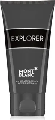 Produktbild von Montblanc Aftershave Balsam für Herren, 150 ml, beruhigend, feuchtigkeitsspendend, erfrischend, holzig-aromatisch-ledrig, 100 % natürlich