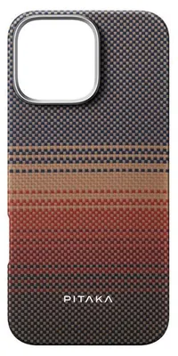 Produktbild von Pitaka KI1601SU, Cover, Apple, iPhone 16 Pro, 16 cm (6.3"), Mehrfarbig
