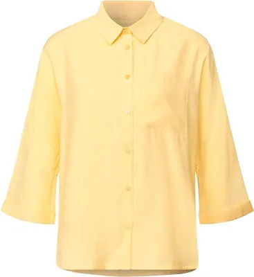 Produktbild von Shirtcollar blouse w dolman sl 16901 buttercream yellow Größe 38