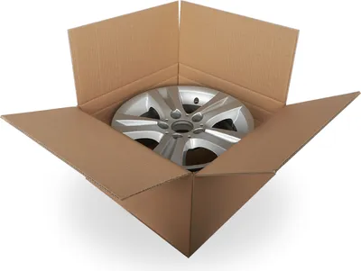 Produktbild von 4 x Felgenkartons Reifenkartons Autofelgenkarton 17 Zoll 17" 47 x 47 x 27 cm