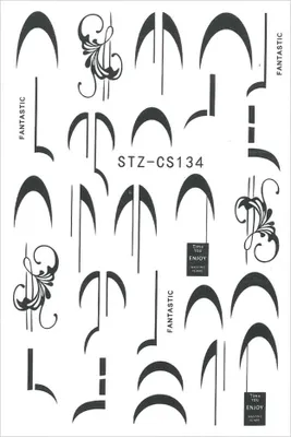 Produktbild von Nagelsticker dünn selbstklebend geometrisch STZ-CS134