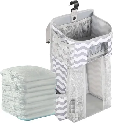 Productafbeelding van Hangende luierorganizer voor baby's en babybedjes