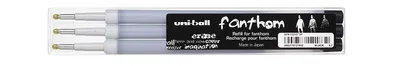 Zdjęcie produktu dla wkład uni-ball rollerball FANTHOM czarny (3 sztuki)