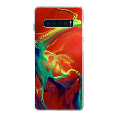 Produktbild von MuchoWow® Handyhülle Schutzhülle Hülle für Samsung Galaxy S10 Lite Kunst - Tinte - Farben - Psychedelisch Silikon Softcase Handy Hülle - Schutz