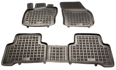 Produktbild von REZAW PLAST Fußmatten Set Gummi für VW Touran (5T1) Vorne+Hinten