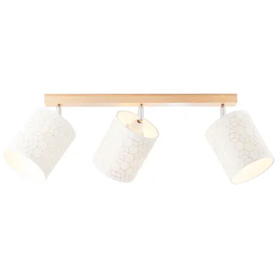 Produktbild von BRILLIANT Spotbalken, 3-flammig Galance weiß IP20 E27 40 Watt dimmbar g. f. Normallampe