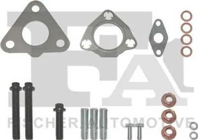 Produktbild von FA1 KT120045 Montagesatz Turbolader für OPEL Corsa C Schrägheck (X01) Meriva A (X03) Astra H Caravan (A04) Astra H Schrägheck (A04) Astra H GTC (A04)