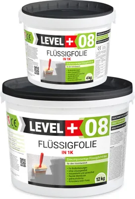 Produktbild von Dichtfolie Flüssigfolie 16Kg Bad Dusche Küche Innen Abdichtung Wasserdicht LEVEL+ RM08