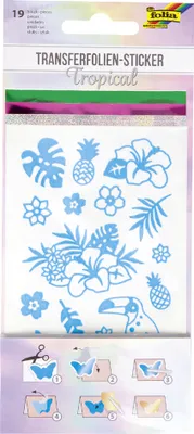 Produktbild von folia Transferfolie-Sticker LETTERING 16 Stück