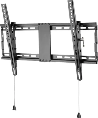 Produktbild von Deltaco ARM-0204, 94 cm (37"), 2,03 m (80"), 200 x 200 mm, 600 x 400 mm, -12 - 3°, Schwarz