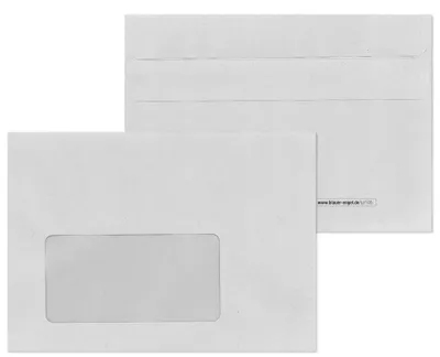 Obrázok produktu pre MAILmedia 30005351 MAILmedia Obálky C6 samolepiace, s okienkom
