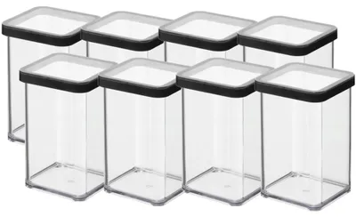 Imagen del producto de Contenedores para alimentos, tipo "delicatessen", cuadrados, de 8 litros de capacidad, color , marca ROTHO, modelo LOFT