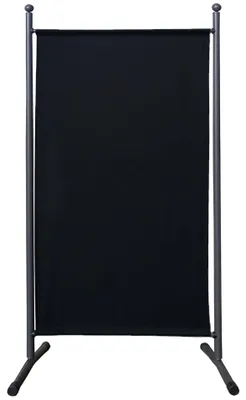 Produktbild von Faltbarer Raumteiler, 180x78 cm, Schwarz