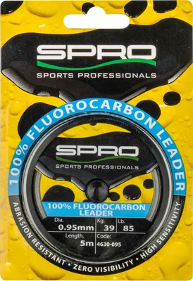 Produktbild von Spro 100% Fluorocarbon 0.95 mm  39Kg 5 m