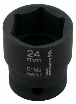 Productafbeelding van Zeskantige krachtaansluiting, 1/2". 24 mm. CrMo. DIN 3129. Waryński