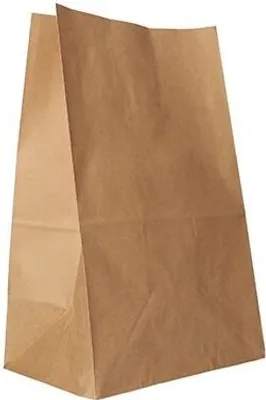 Produktbild von Papstar Blockbodenbeutel, Kraftpapier 29,5 x 19 x 12 cm braun 2 x 250 Stück