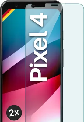 Produktbild von SCHUTZFOLIE FÜR GOOGLE PIXEL 4 - ECHTGLAS, Stückzahl:2er Set