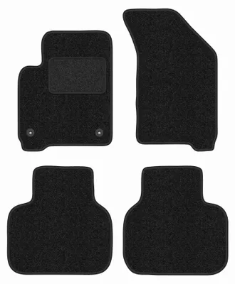 Obrázek produktu pro Velurové autokoberce pro: Dodge Journey JC49 2007-2016 (crossover) – sada 4 ks, antracitové, na míru – Wielganizator ANTHRA