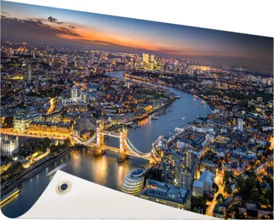 Produktbild von Gartenposter - 120x80 cm - Die Skyline von London  - Modernes Wandbilder - Europäische Städte