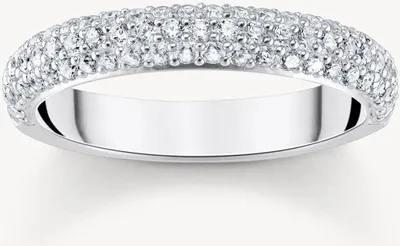 Image de Thomas Sabo - TR2462-051-14-52 - Bague - Dames - Blanc étincelant - Largeur 52