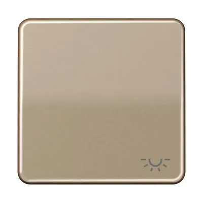 Immagine prodotto di Jung CD590LGB Interruttore a bilanciere con simbolo "Luce" oro-bronzo