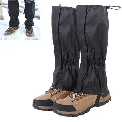 Produktbild von Wandergamaschen, Schneestiefelgamaschen, ein Muss für Wanderer, perfekt zum Jagen, Wandern und Angeln (1 Paar)