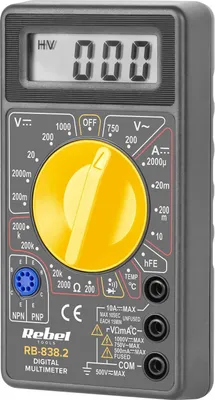 Zdjęcie produktu dla Miernik uniwersalny REBEL RB838  v.2