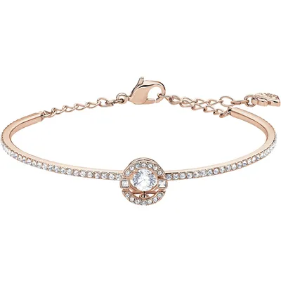Produktbild von SWAROVSKI Damen Armreif Weiß Roségold-Legierungsschicht UNA 5497483