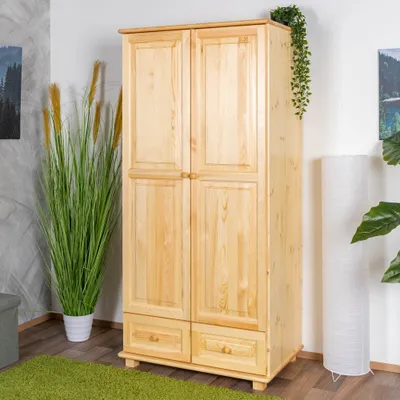 Produktbild von Schlafzimmerschrank, 90cm x 60cm x 190cm (LxBxH)