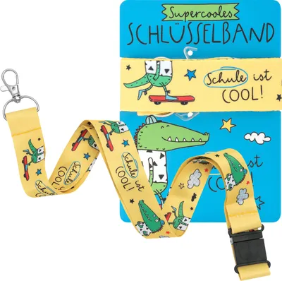 Produktbild von Sheepworld, Schlüsselband Schule, 48310, Krokodil
