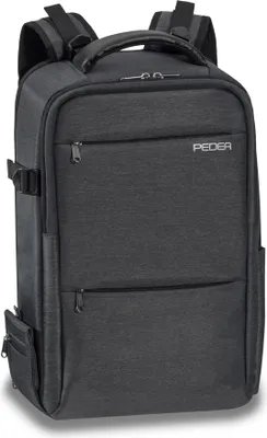 Produktbild von PEDEA DSLR-Kamerarucksack "Noble" Fotorucksack für Spiegelreflexkameras mit wasserdichtem Regenschutz und variabler Inne
