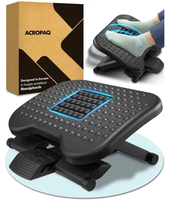 Image de Repose-pieds ergonomique - Réglable en 3 hauteurs - Fonction massage - AF004
