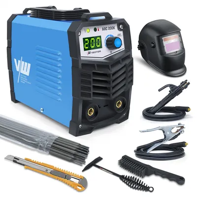 Immagine prodotto di Saldatrice ad elettrodo da 200 A - Saldatrice inverter - Potenza: 230 V