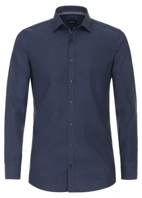 Produktbild von Venti - Body Fit - Bügelleichtes Herren Langarm Hemd (134134900), Größe:38, Farbe:Blau (102)