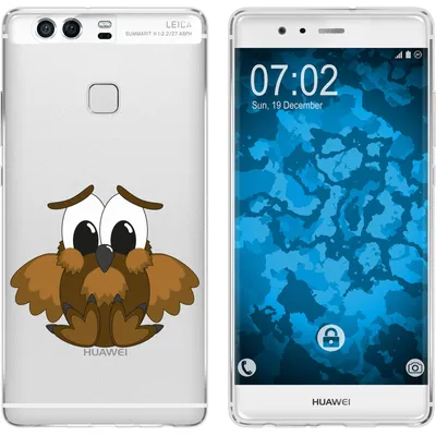Produktbild von PhoneNatic Case kompatibel mit Huawei P9 Silikon-Hülle Cutiemals M9